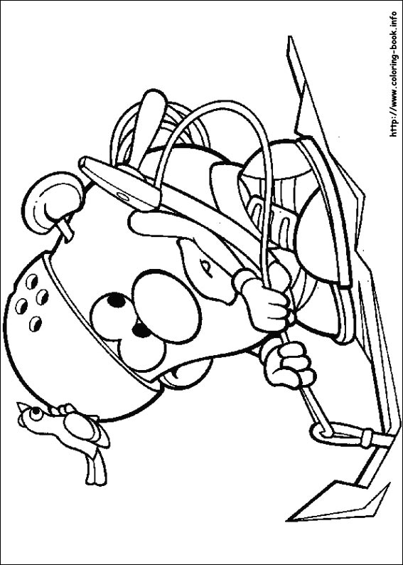 Mr. Potato Head coloring picture