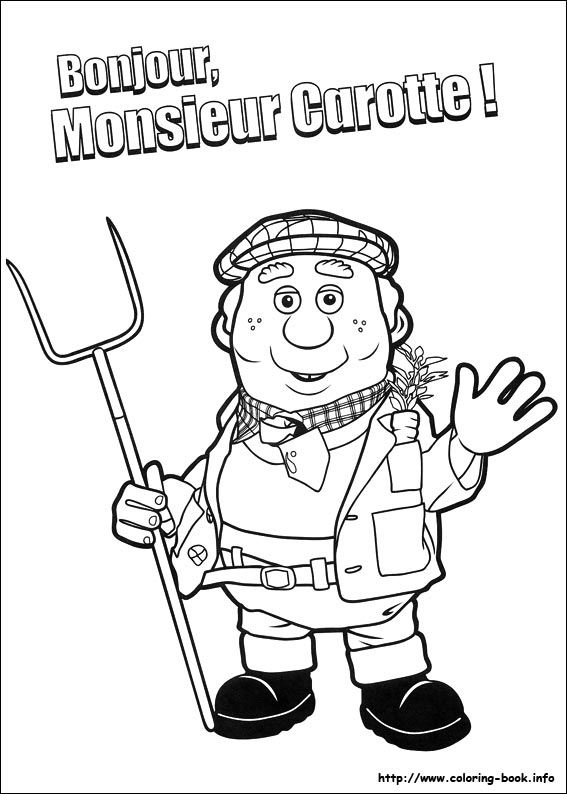 Roary the racing car coloring picture