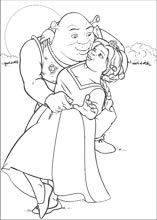 Shrek Coloring Pages Printable for Free Download