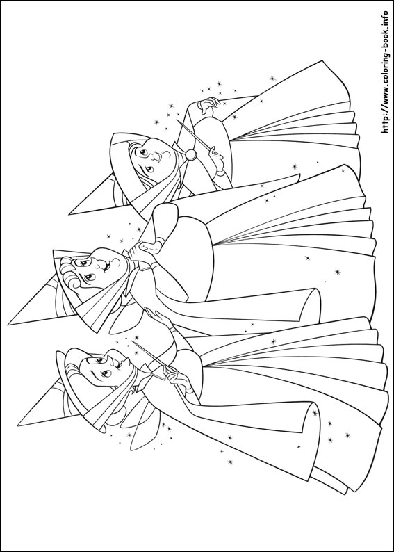 Sofia the First coloring picture