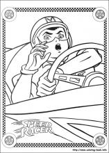 Free Speed Racer Coloring Pages - Colaboratory