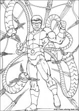Spiderman coloring pages on
