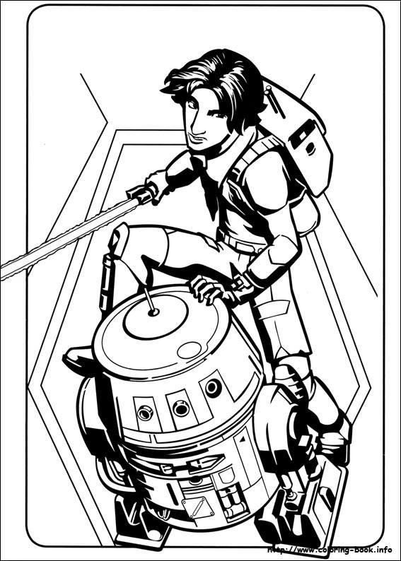 Star Wars Rebels coloring picture