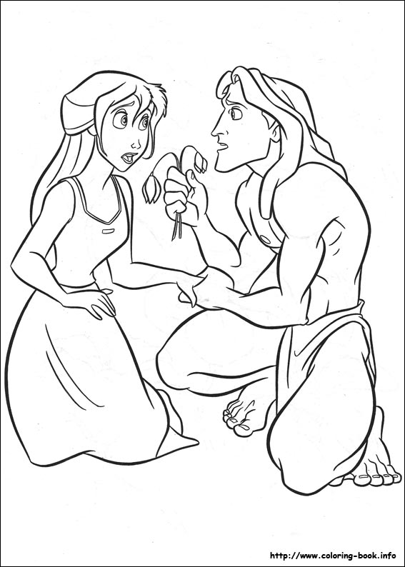 Tarzan coloring picture