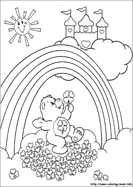 The Care Bears coloring picture