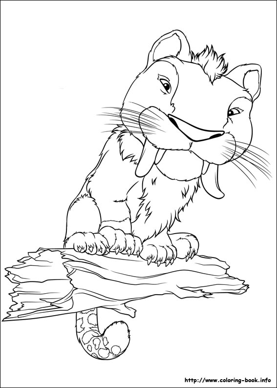 The Croods coloring picture