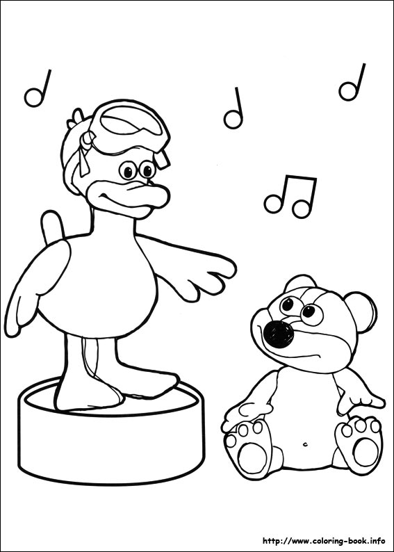 Timmy Time coloring picture