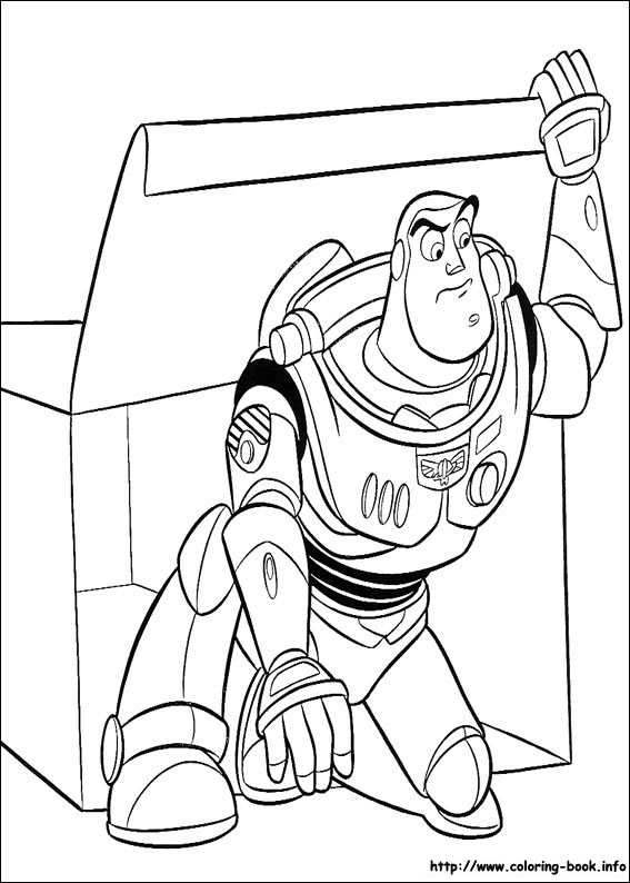 toy story coloring picture