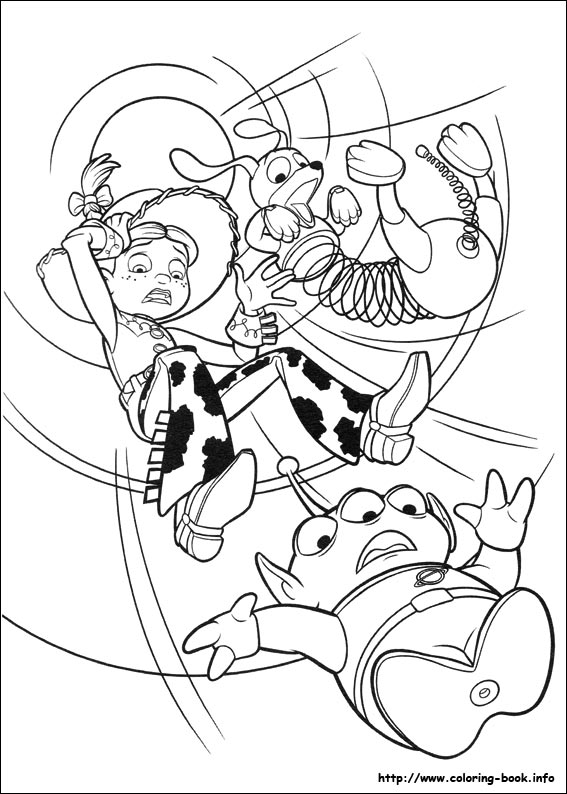 Toy Story 3 coloring picture