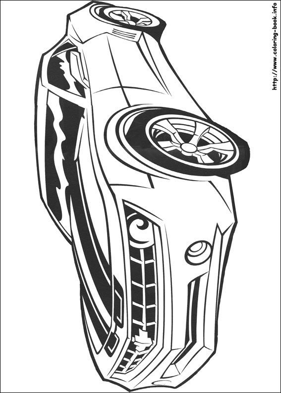 Transformers coloring picture
