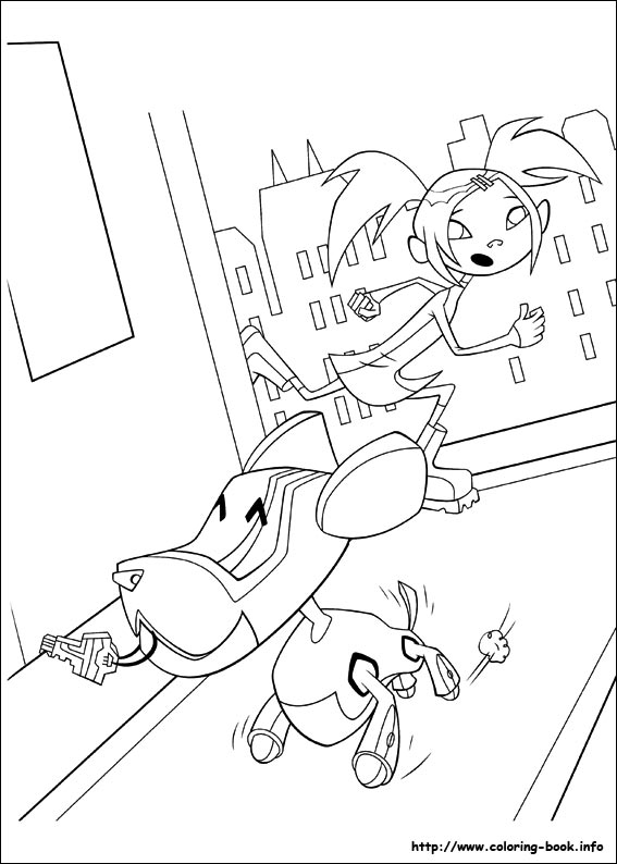 Transformers coloring picture