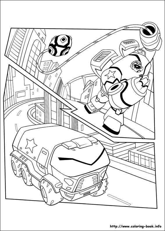 Transformers coloring picture