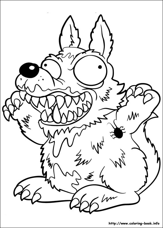 The Trash Pack coloring picture