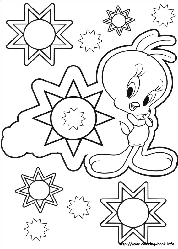Tweety coloring picture