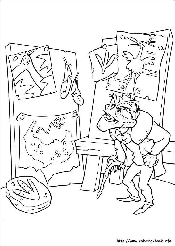 Up coloring picture