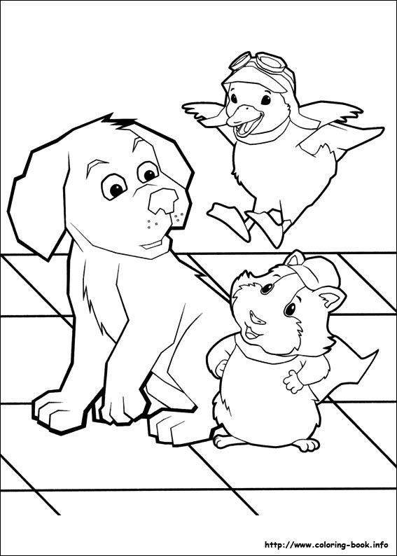 Wonder Pets coloring picture
