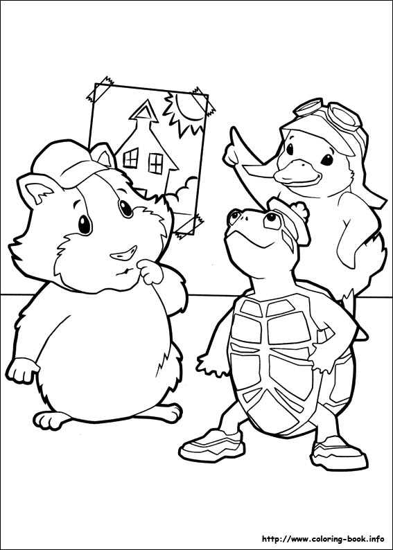 Wonder Pets coloring picture