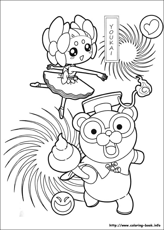 Yo-kai Watch coloring picture
