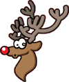 Rudolph the Red-Nosed Reindeer coloring pictures