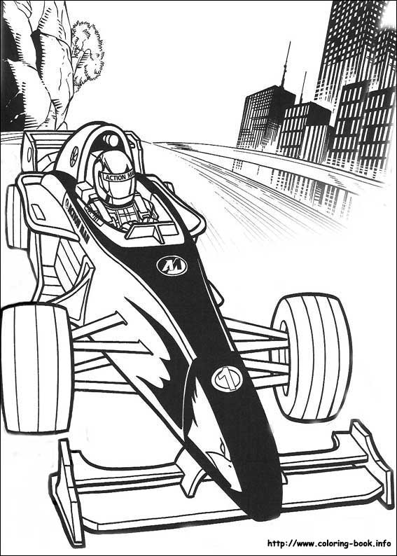Action Man coloring picture