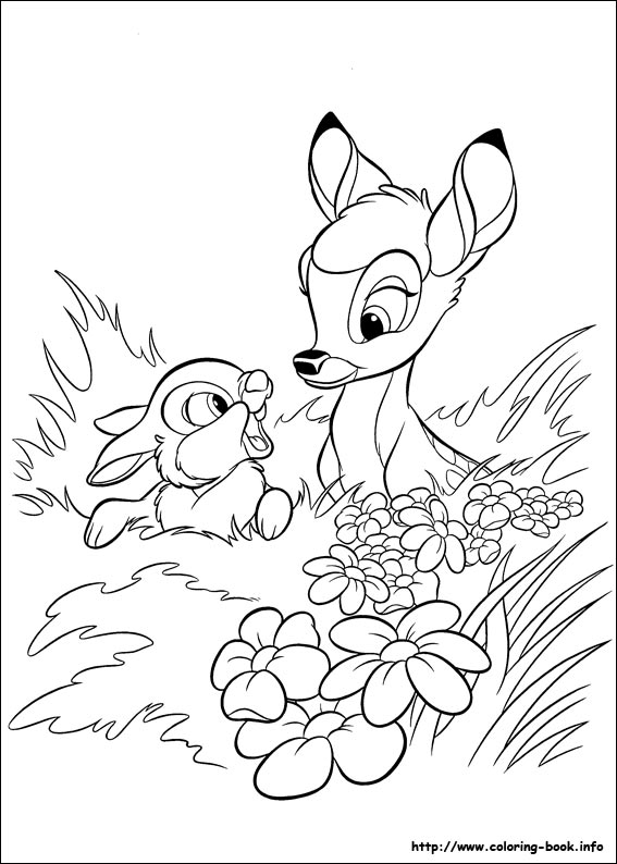 Bambi 2 coloring picture