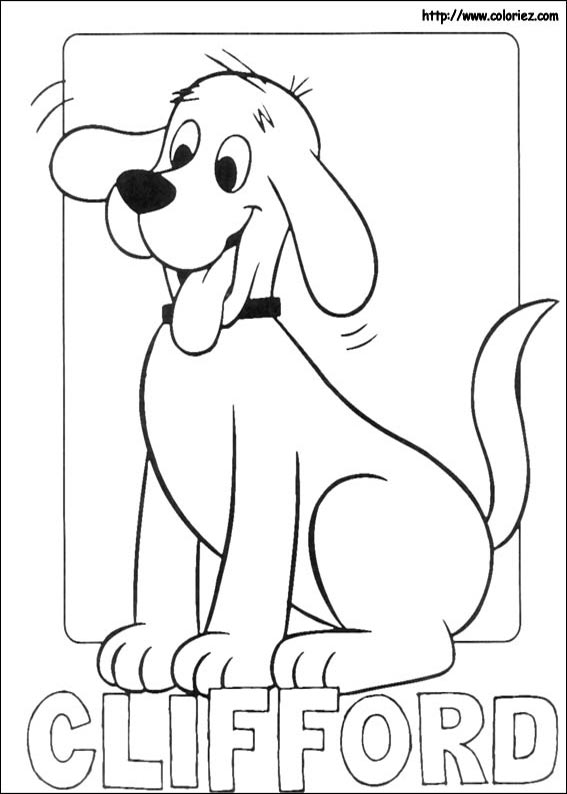 Clifford coloring picture