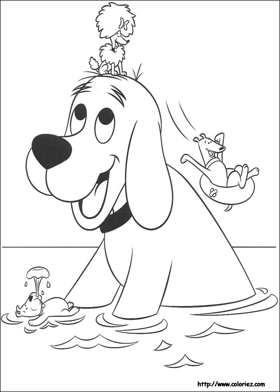 Clifford coloring picture