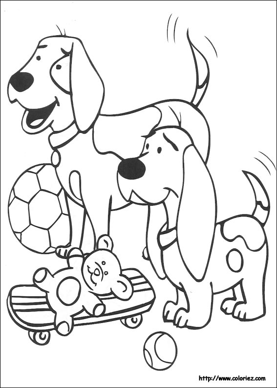 Clifford coloring picture