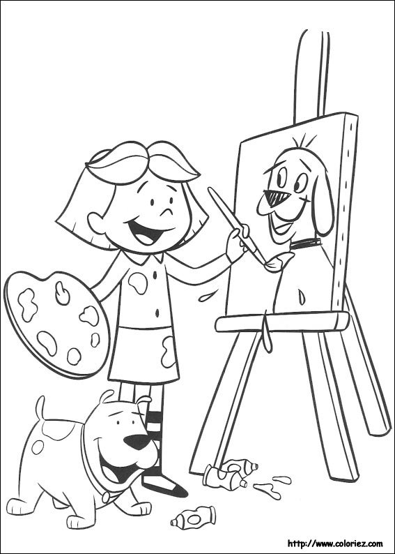 Clifford coloring picture