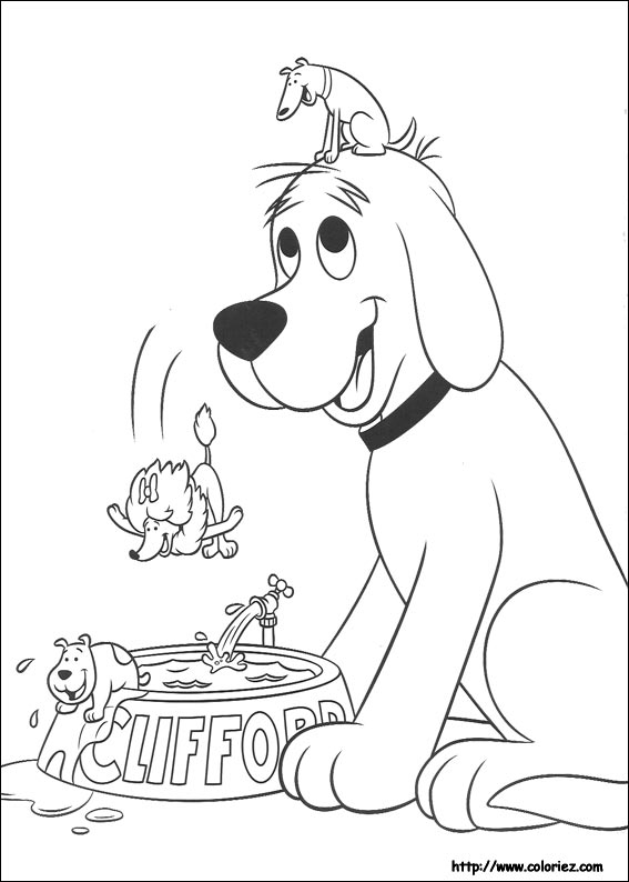 Clifford coloring picture