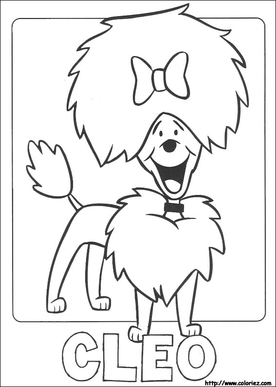 Clifford coloring picture
