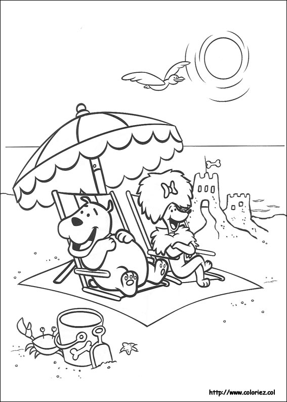 Clifford coloring picture