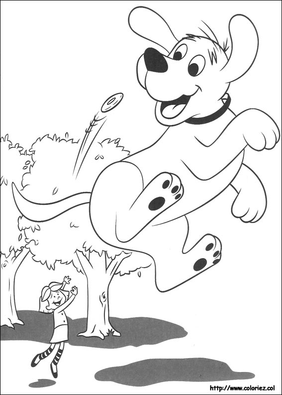 Clifford coloring picture