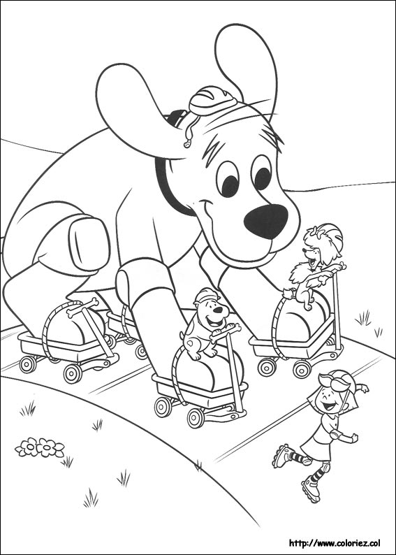 Clifford coloring picture