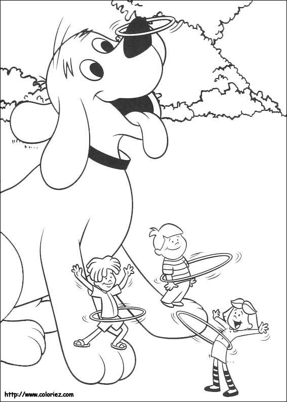 Clifford coloring picture