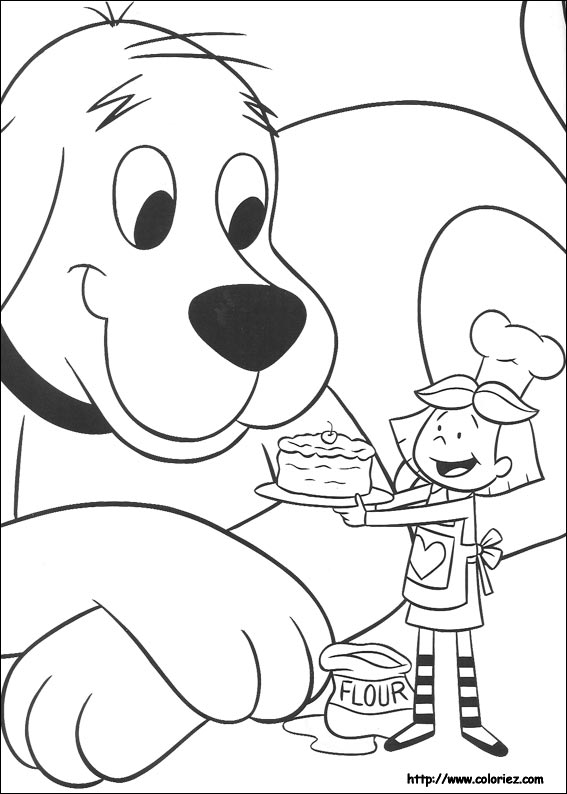 Clifford coloring picture