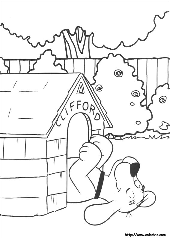Clifford coloring picture