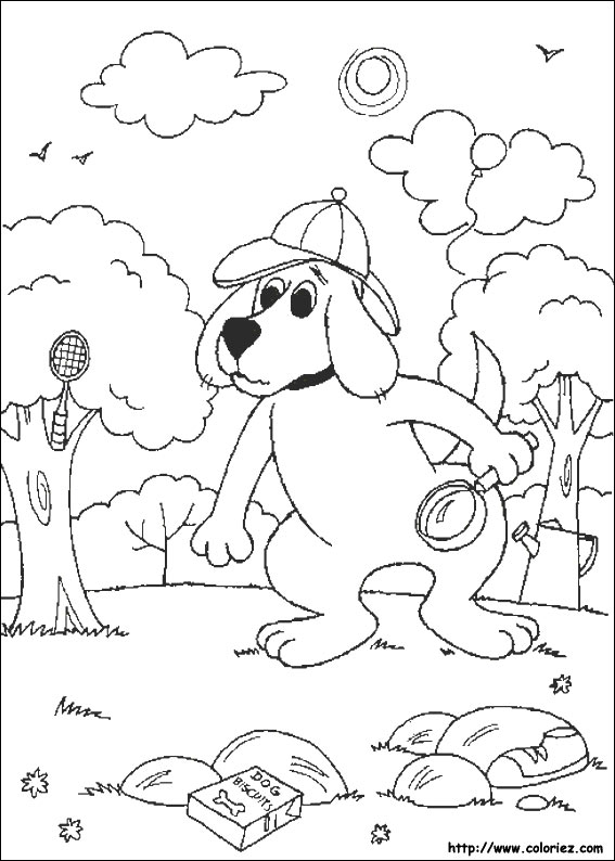 Clifford coloring picture