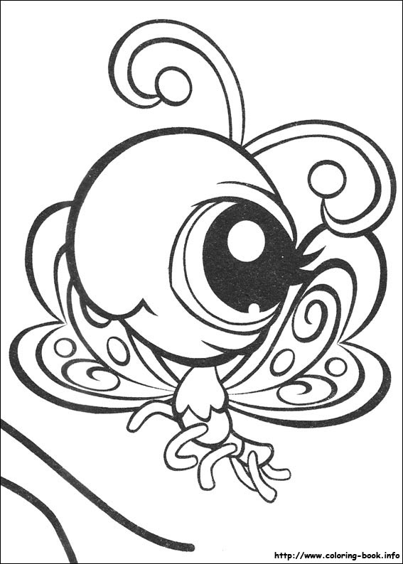 Littlest Pet Shop coloring picture
