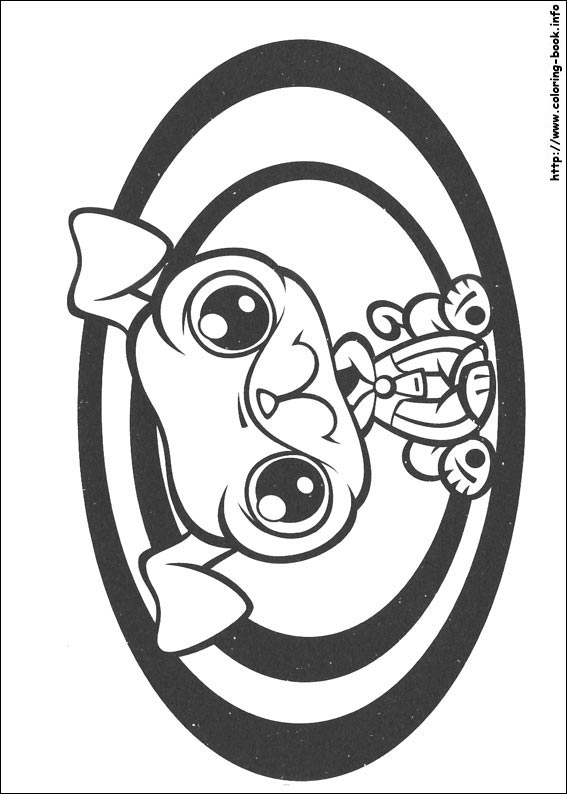 Littlest Pet Shop coloring picture