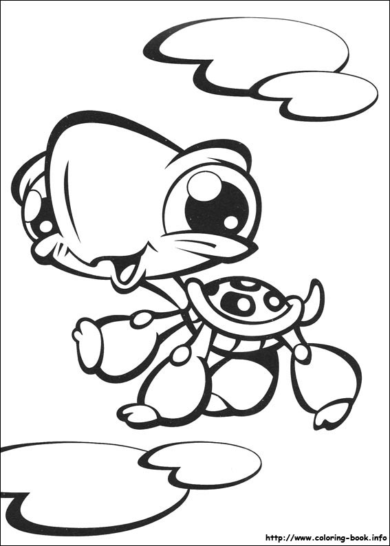 Littlest Pet Shop coloring picture