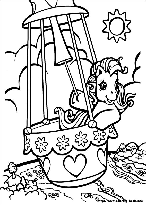 My Little Pony coloring picture
