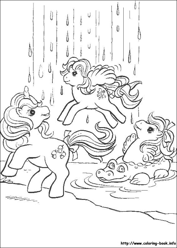 My Little Pony coloring picture