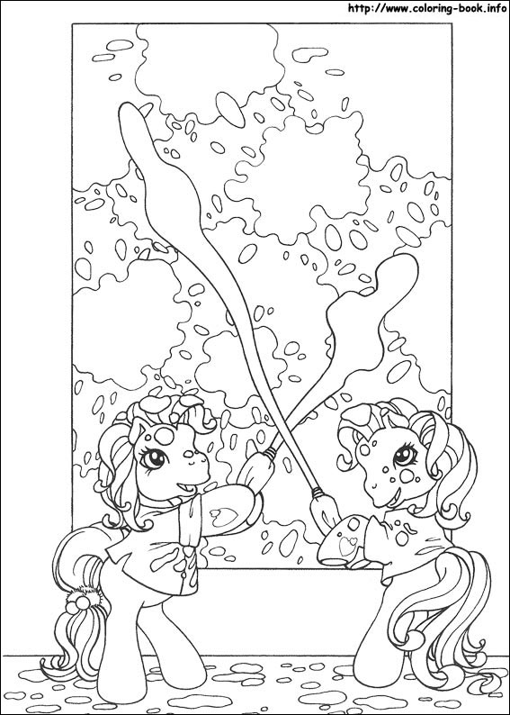 My Little Pony coloring picture