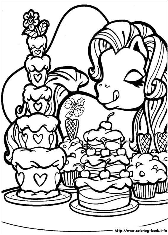 My Little Pony coloring picture
