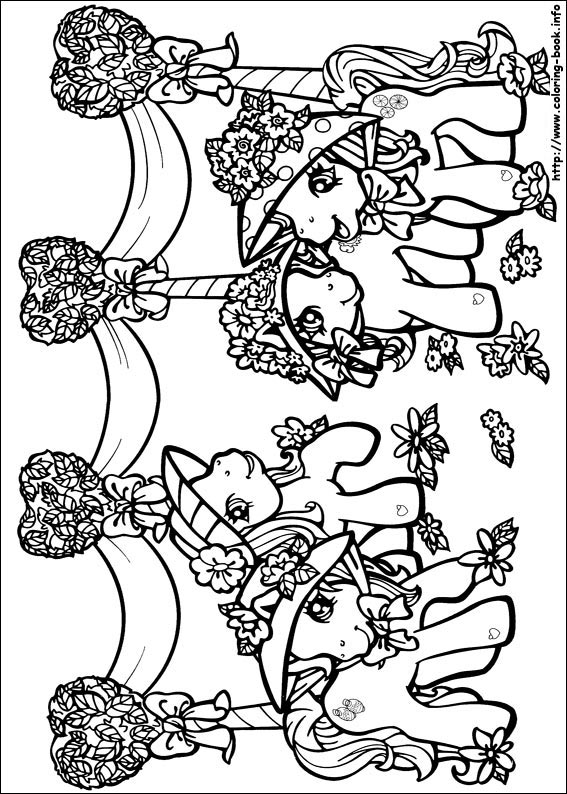 My Little Pony coloring picture