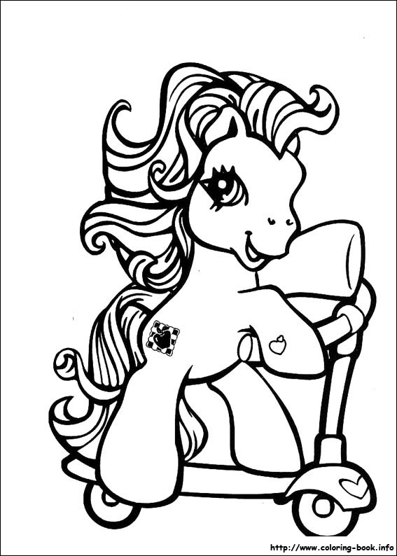 My Little Pony coloring picture
