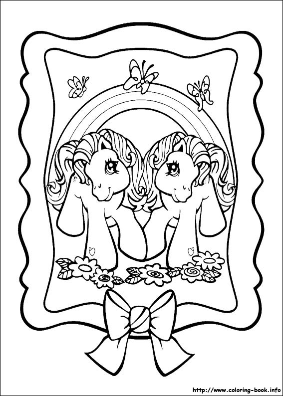 My Little Pony coloring picture