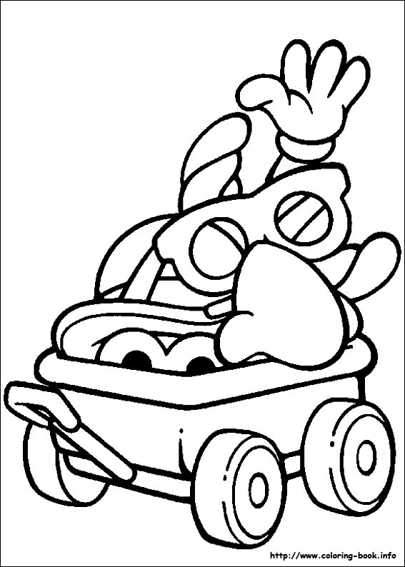 Mr. Potato Head coloring picture