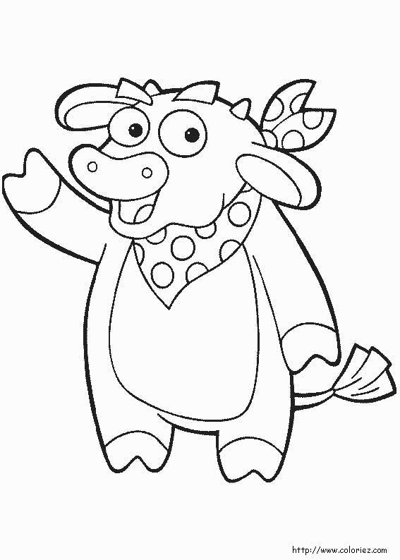 Dora the Explorer coloring picture